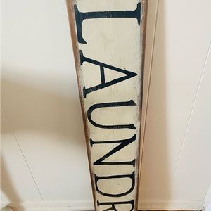 Farmhouse Laundry Sign - L 36”